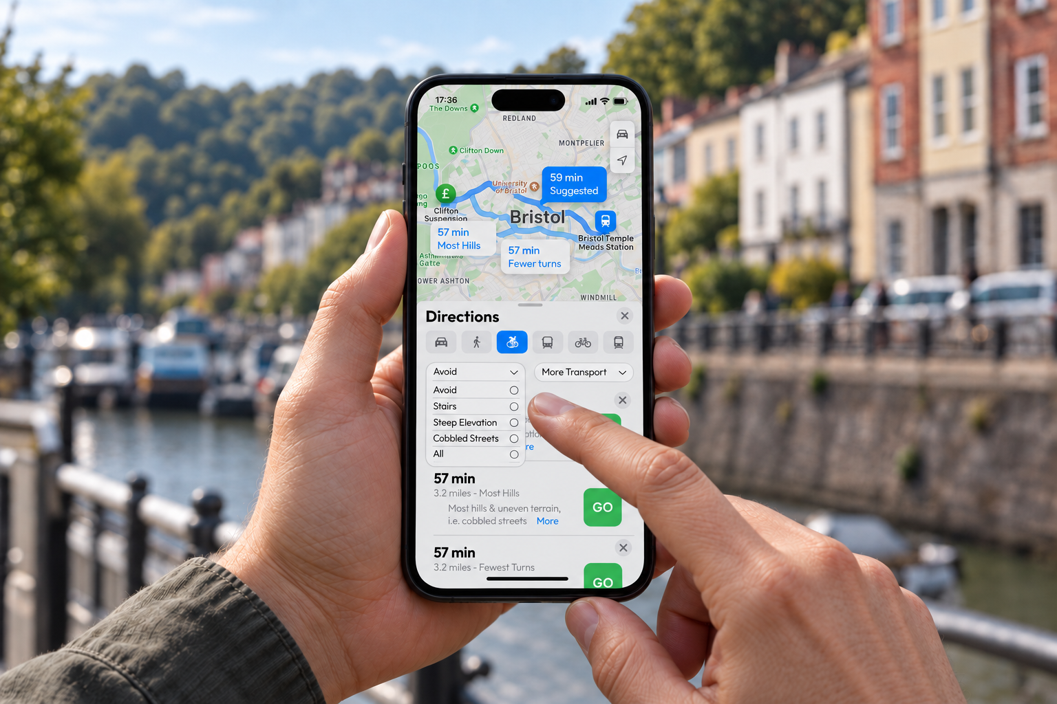 Apple Maps Accessibility tile