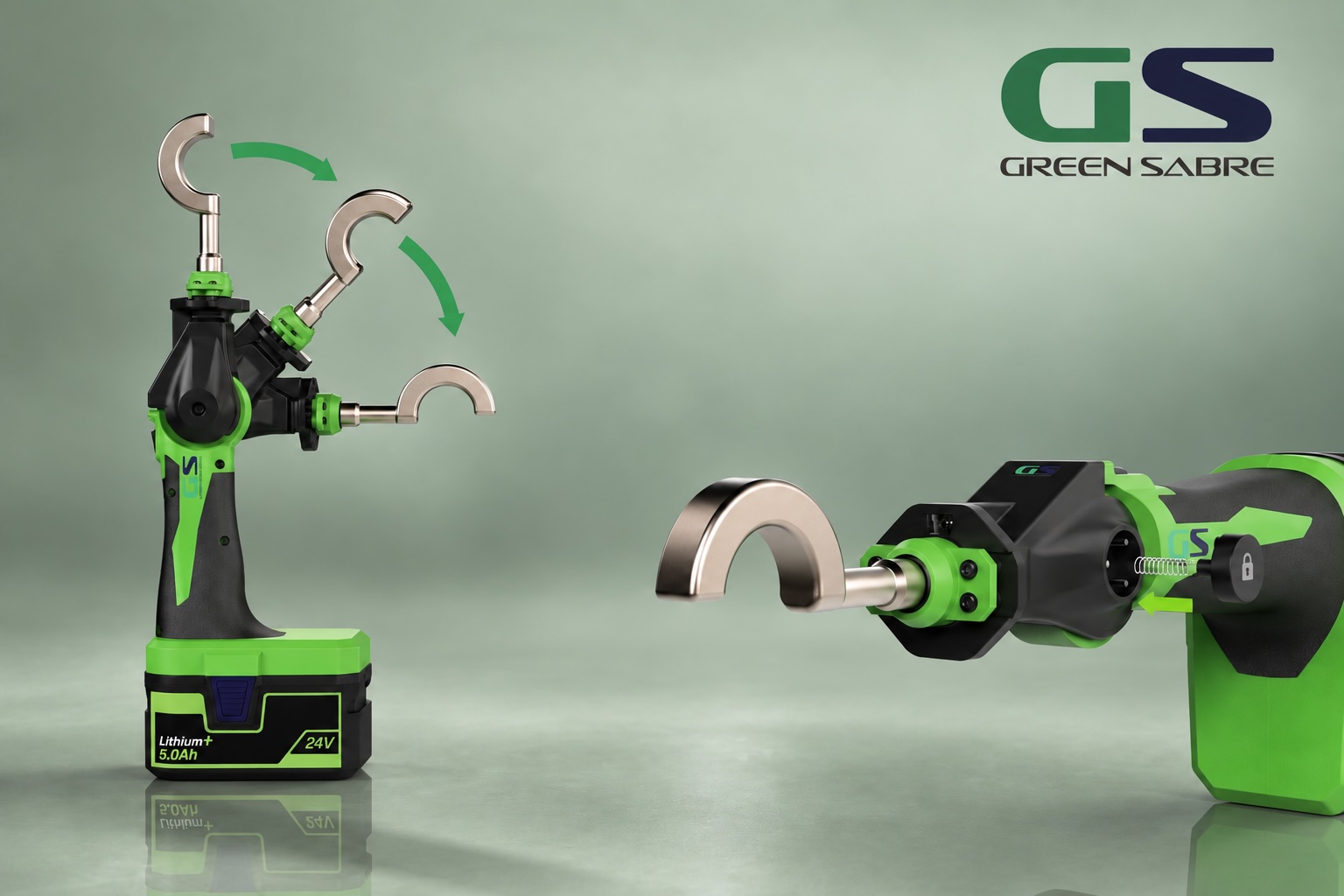 Green Sabre render, 4 of 5