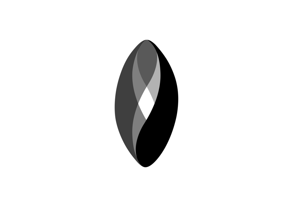 Concept 3 mark, black on white